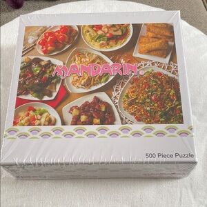 Mandarin 500 Piece Puzzle - free with the purchase of any two puzzles.